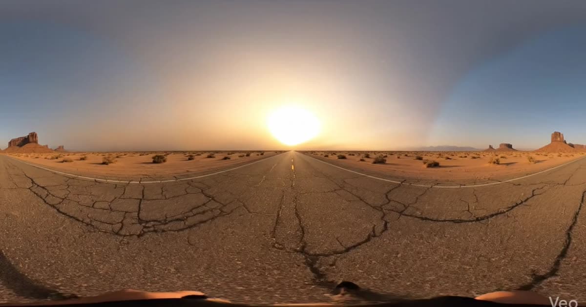 Endless Desert Road