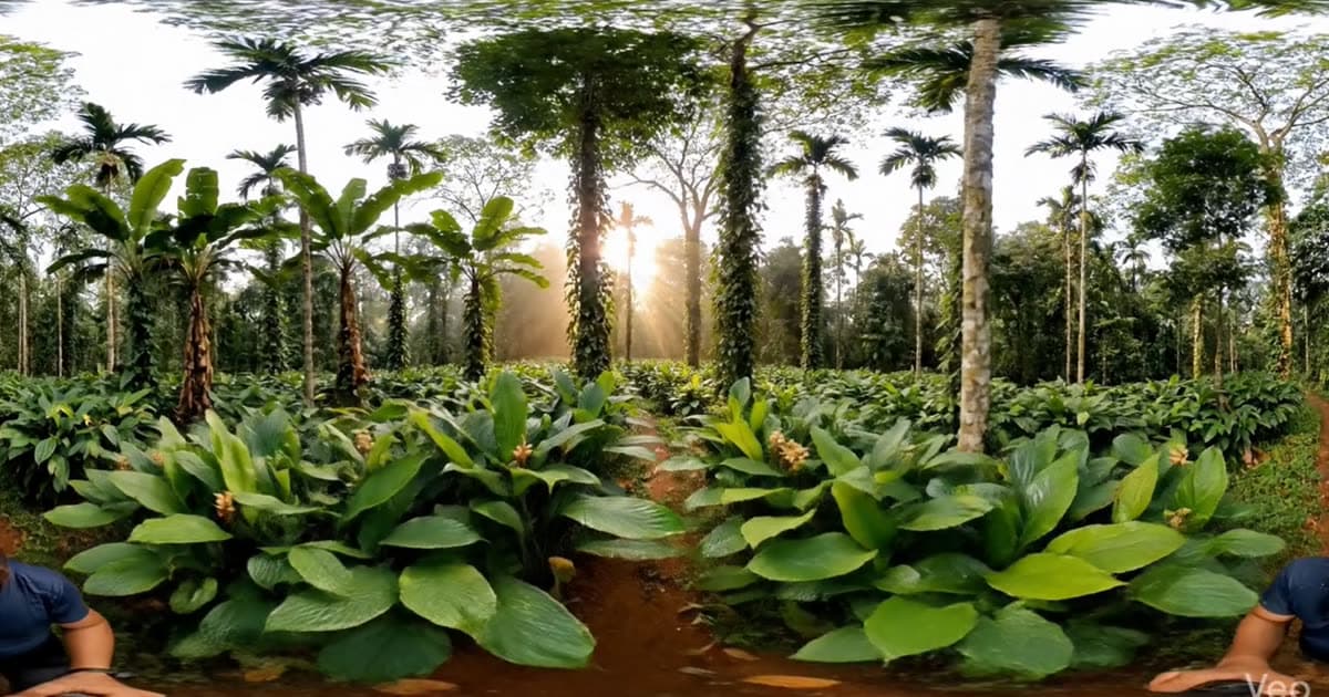 Spice Plantation in Kerala