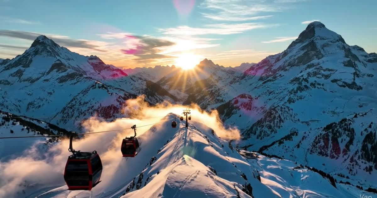 Swiss Alps – Snow Horizon Ride