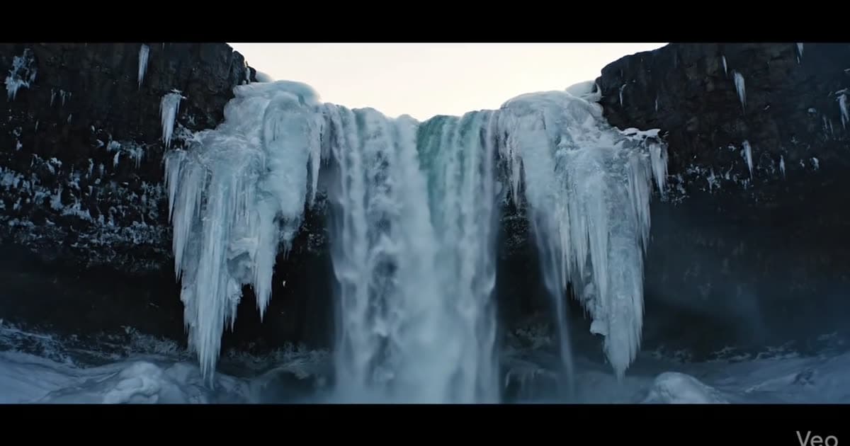 Time Frozen Waterfall