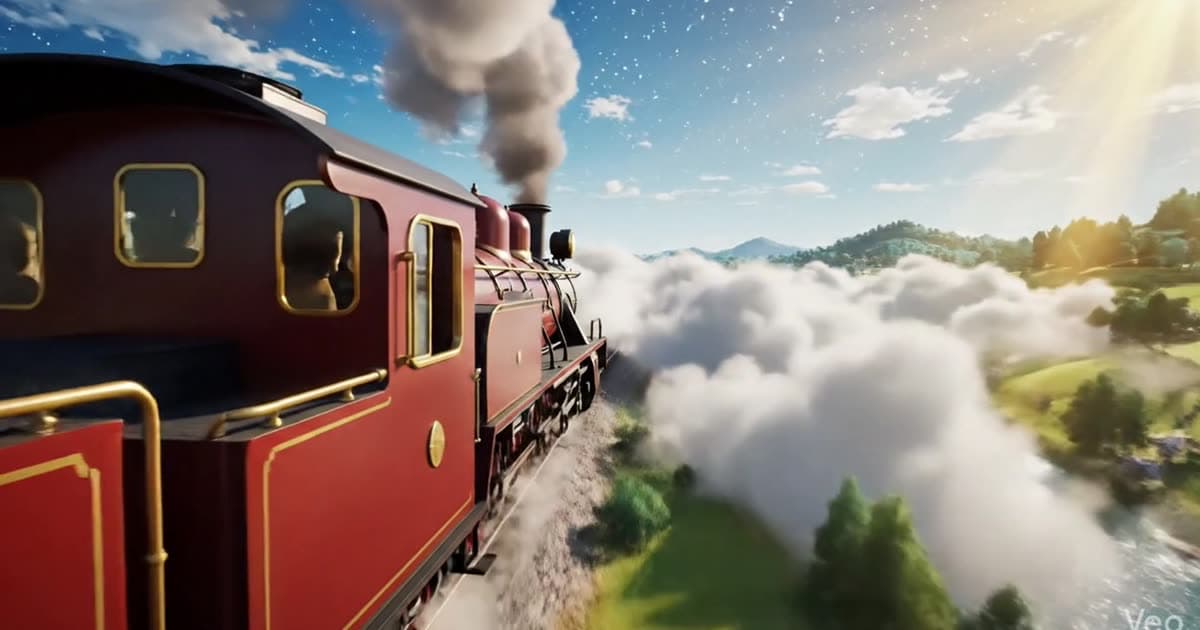 TRAIN TO THE SKY (Ghibli vibe)