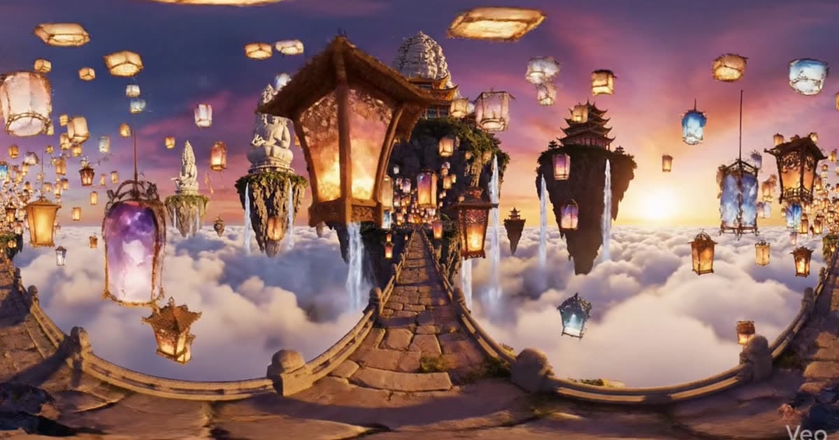 Walk through clouds
